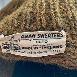 VINTAGE ARAN CLEO SWEATER DUBLIN IRELAND